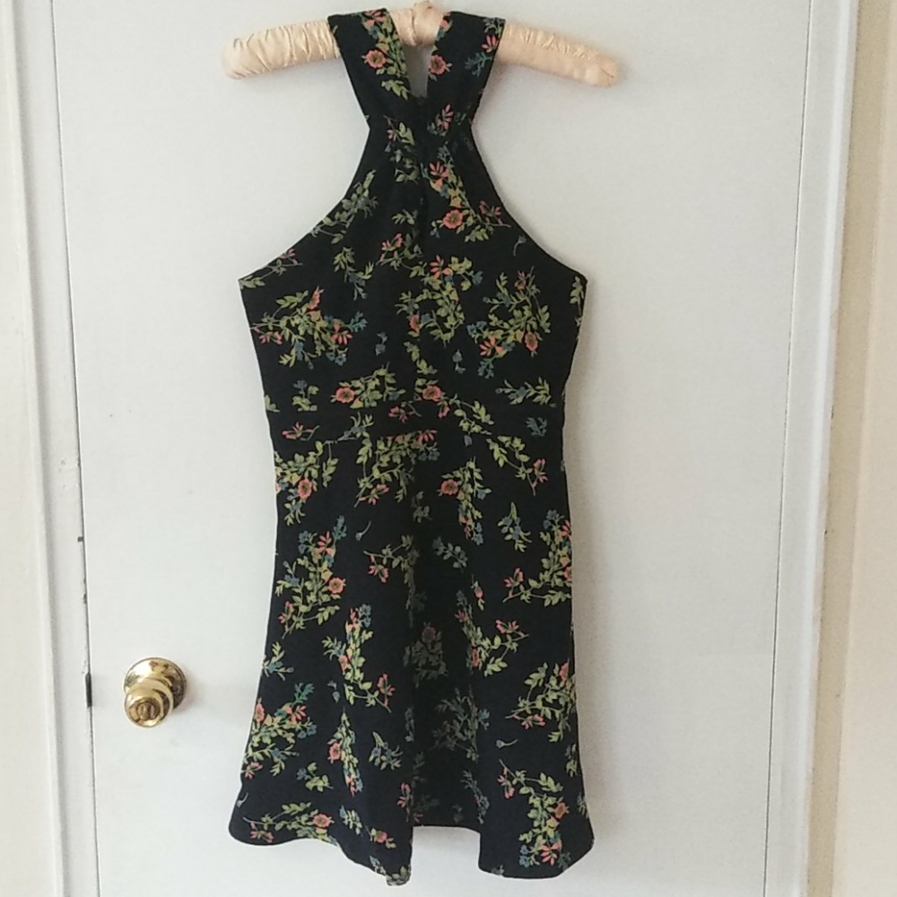 NWT 19 Cooper Summer Floral Tank Top Dress Sz XS